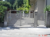 INOX Dvoriščna vrata INOX Dvoriščna vrata