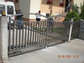 INOX Dvoriščna vrata